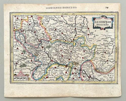 België - België, Luik, Namen; J. Keizer / J. de Lat // J., Boeken, Atlassen en Landkaarten