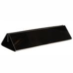 21cm - Glanzend Zwarte Menukaarthouder / Houder / Standa...