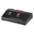 Luidspreker switch | Goobay | 2 speakers, Verzenden, Nieuw