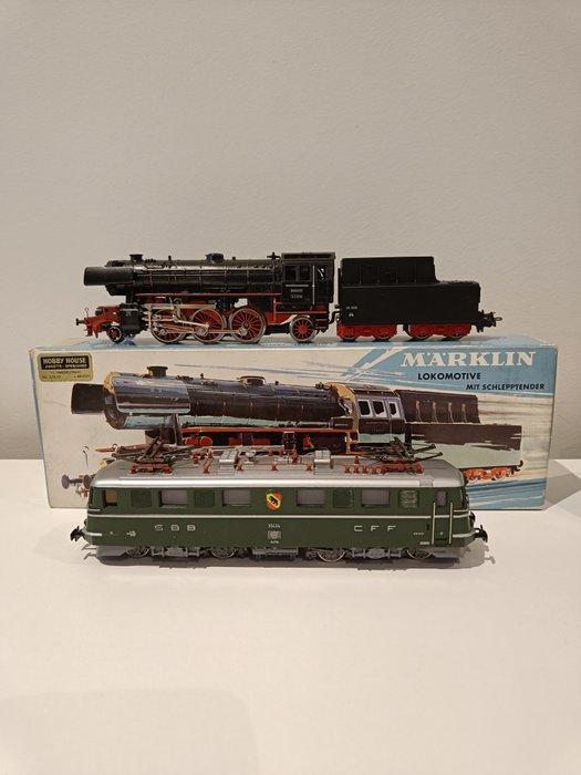 Märklin H0 - 3005, 3050 - Modeltrein locomotief (2) - BR 23, Hobby en Vrije tijd, Modeltreinen | H0