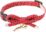 Necoichi Zen kattenhalsband - halsbandje met vis bedel vo..., Ophalen of Verzenden, Nieuw