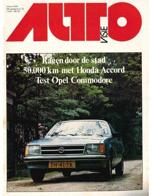 1979 AUTOVISIE MAGAZINE 12 NEDERLANDS, Boeken, Auto's | Folders en Tijdschriften
