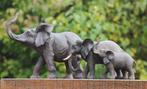 Beeld, olifanten familie - 31 cm - resin mgo