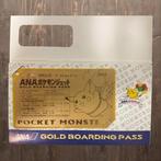 Pokémon - 1 Card - Pikachu 1998 ANA - Gold Boarding Pass, Nieuw