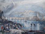 William Turner - The Town and Castle of Heidelberg