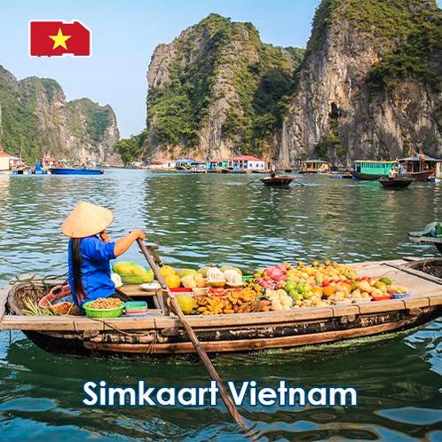 Data SIM Kaart Vietnam - 3GB, Telecommunicatie, Prepaidkaarten en Simkaarten, Ophalen of Verzenden