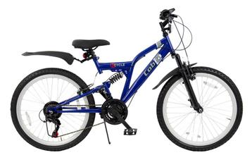 2Cycle Cobra MTB - 24 inch - 18-speed - Blauw beschikbaar voor biedingen