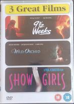 9 1/2 Weeks + Wild Orchid + Show Girls . Gratis verzenden, Vanaf 16 jaar, Verzenden, Zo goed als nieuw, Boxset