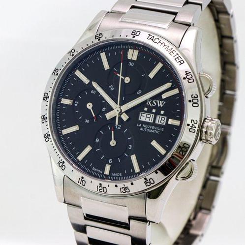 RSW - NEW MODEL - La Neuveville Sport Valjoux automatic -, Sieraden, Tassen en Uiterlijk, Horloges | Heren