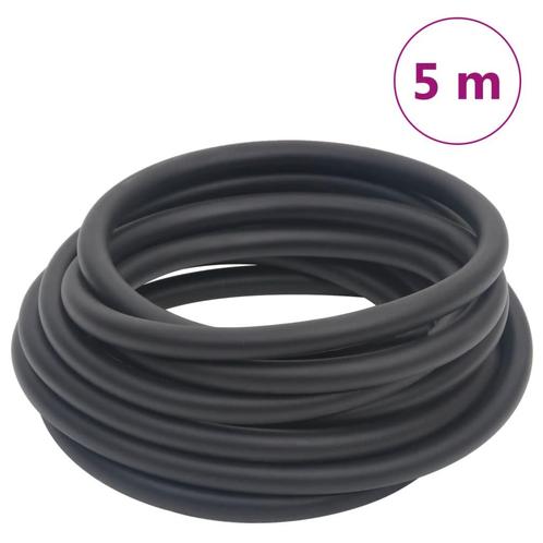 vidaXL Luchtslang hybride 0,6 5 m rubber en PVC zwart, Doe-het-zelf en Verbouw, Overige Doe-het-zelf en Verbouw, Nieuw, Verzenden