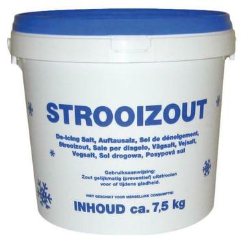 Strooizout 7,5 kg