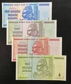 Zimbabwe. - 10, 20, 50 and 100 trillion Dollars - 2008