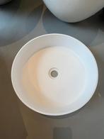 Witte waskom Ø40 cm – strak en tijdloos design, 11 cm hoog, Nieuw