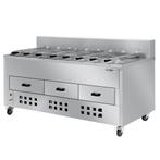 GGM Gastro | Houtskoolgrill - 1800mm - met 8 spiesen |, Verzenden, Nieuw, GGM Gastro