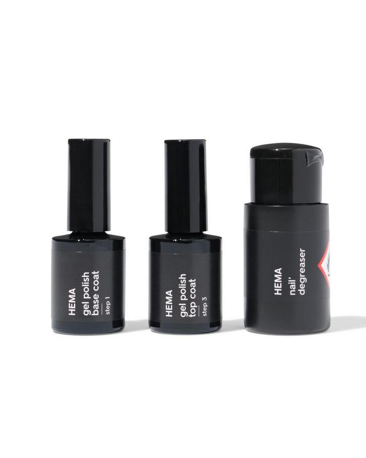 HEMA Base and topcoat gel polish set, Sieraden, Tassen en Uiterlijk, Uiterlijk | Cosmetica en Make-up, Nieuw, Verzenden