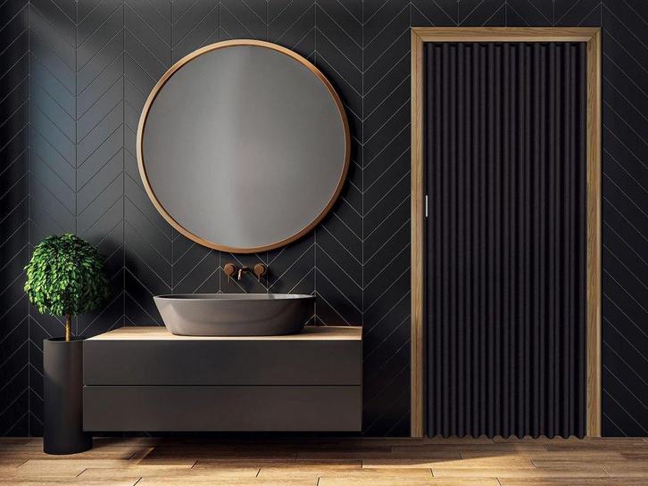 Unieke Aporta kunstleren 100% maatwerk vouwdeur vouwwand, Doe-het-zelf en Verbouw, Deuren en Horren, Vouwdeur, Nieuw, Binnendeur