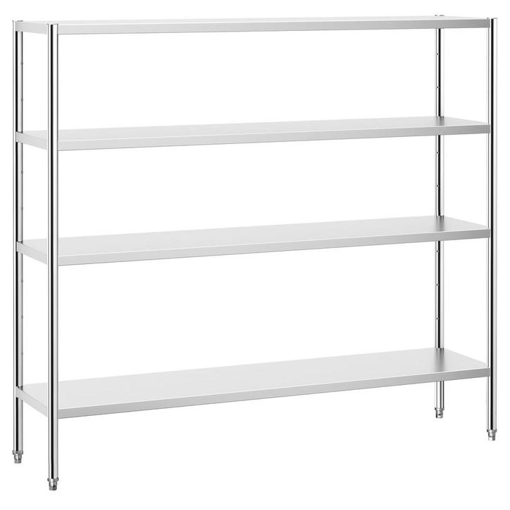 GGM Gastro | RVS opbergrek PREMIUM - 2000x490mm - met 4 |, Zakelijke goederen, Horeca | Overige, Verzenden