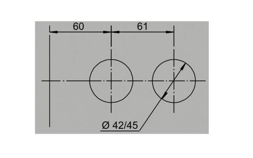 WC slot 13100 - Zwart, Doe-het-zelf en Verbouw, Hang- en Sluitwerk, Nieuw, Ophalen of Verzenden