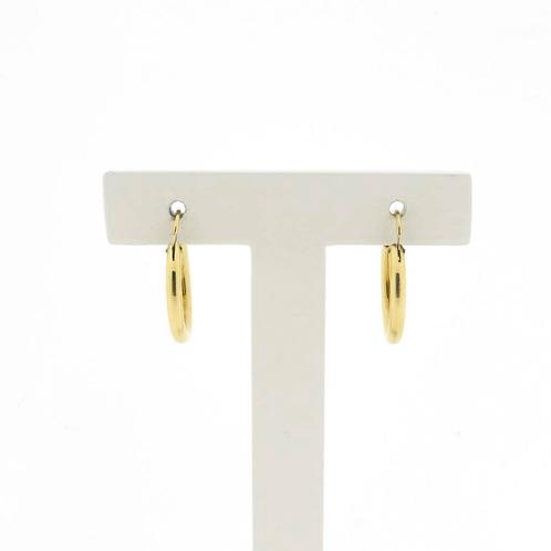 Gouden oorringen | Ø 16 mm (oorbellen, gouden oorbellen), Sieraden, Tassen en Uiterlijk, Oorbellen, Overige kleuren, Gebruikt