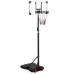 vidaXL Basketbalstandaard 216-250 cm polycarbonaat, Sport en Fitness, Verzenden, Nieuw