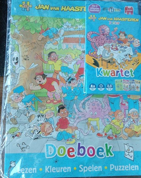 Jan van Haasteren Doeboek en kwartet 9789047862499, Boeken, Overige Boeken, Zo goed als nieuw, Verzenden