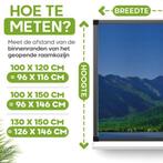 2dekans | ODADDY® Raamhor - 100x120 cm - Aanpasbaar, Doe-het-zelf en Verbouw, Deuren en Horren, Ophalen of Verzenden, Zo goed als nieuw