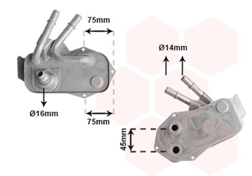OLIEKOELER VOOR BMW 1 E81/E82E/E87/E88 2004-2013 17217536929, Auto diversen, Auto-accessoires, Nieuw, Ophalen of Verzenden