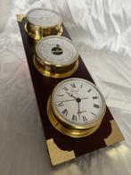 Maritieme objecten - Navigatiepost met klok, barometer,