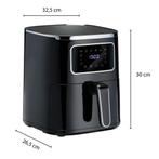 Air Fryer 230V 4.5L 1400W digi - Lucht friteuse 230V 4.5L..., Verzenden, Nieuw