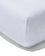 HEMA Hoeslaken zacht katoen 180x220 wit korting, Verzenden, Nieuw, Wit