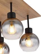 2dekans | Globo plafonniere Moitas - zwart - metaal -, Ophalen of Verzenden, Zo goed als nieuw