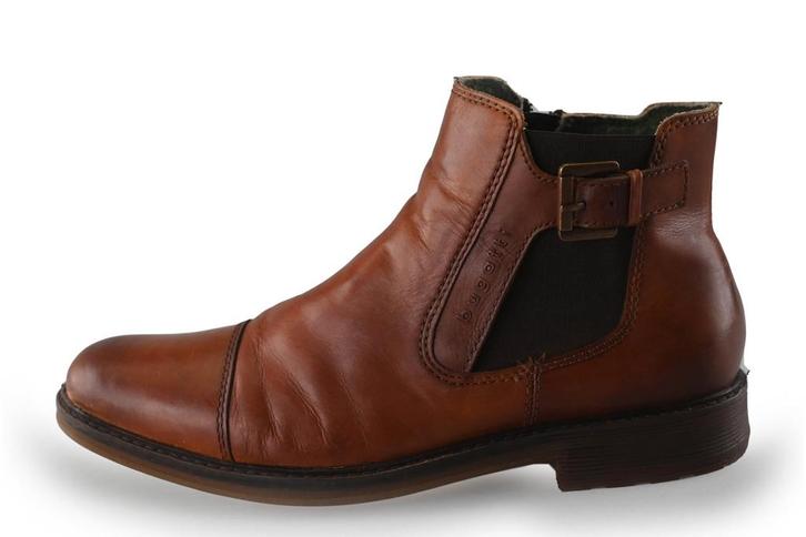 Bugatti Chelsea boots in maat 42 Cognac, Kleding | Heren, Schoenen, Overige kleuren, Zo goed als nieuw, Boots, Verzenden