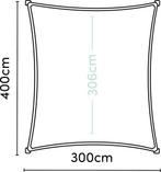 2dekans | Platinum Sun & Shade - Coolfit - Schaduwdoek –, Ophalen of Verzenden, Zo goed als nieuw