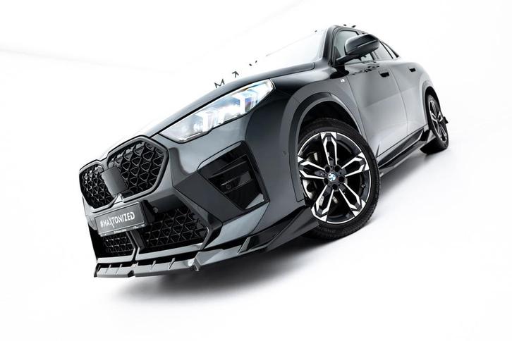 Voorspoiler BMW X2 M-Pack / iX2 U10 Maxton Glans Zwart, Auto-onderdelen, Carrosserie en Plaatwerk, Ophalen of Verzenden