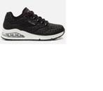Skechers Uno 2 - In-Kat-=Dames Sneakers - Zwart - Maat 37, Verzenden, Nieuw