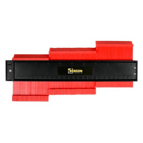 Benson Profielmal - 250 mm - Roestvrij Staal - Magnetisch..., Doe-het-zelf en Verbouw, Gereedschap | Handgereedschap, Nieuw, Ophalen of Verzenden