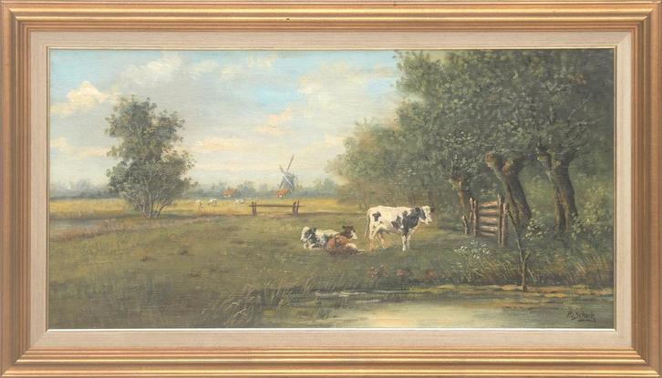 Pieter van Schaik (1910-1991), Antiek en Kunst, Kunst | Schilderijen | Klassiek