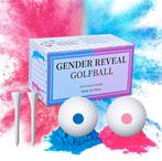 Set met 2 gender reveal onthullings golfballen, Verzenden, Nieuw, Overige typen, Overige merken