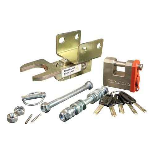 Doublelock Fixed Lock B35 SCM Al-ko Ø35mm 2x horizontaal M12, Auto diversen, Aanhangwagen-onderdelen, Ophalen of Verzenden