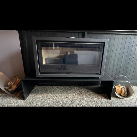 Denia Panoramic Houtkachel, Huis en Inrichting, Kachels, Houtkachel, Inbouw, Gebruikt, Hout, Ophalen