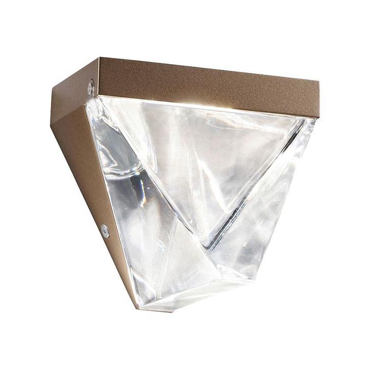 Fabbian Tripla Wandlamp LED, brons (Wandlampen, Verlichting), Huis en Inrichting, Lampen | Wandlampen, Nieuw, Verzenden