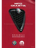 2019 ALFA ROMEO MITO | GIULIETTA ACCESSOIRES BROCHURE, Boeken, Auto's | Folders en Tijdschriften, Nieuw, Alfa Romeo, Author