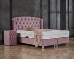 Opberg Boxspring Aurora - Roze, Verzenden, Nieuw, Modern