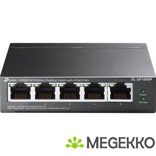 TP-LINK TL-SF1005P Unmanaged PoE, Computers en Software, Netwerk switches, Nieuw, Verzenden
