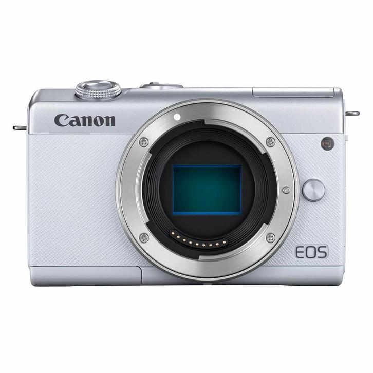 Canon EOS M200 systeemcamera Body Wit - Tweedehands, Audio, Tv en Foto, Fotocamera's Digitaal, Gebruikt, Canon, Verzenden