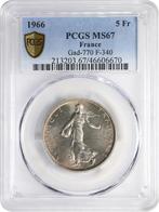 Frankrijk. 5 Francs 1966 - PCGS MS67