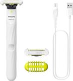 Philips OneBlade Intimate - Unisex - Wit - Scheerapparaat en, Verzenden, Nieuw
