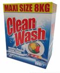 Wasmiddel | Clean Wash | Waspoeder | 8 Kg. | ± 80 Wasbeurten