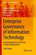 Enterprise Governance of Information Technolog 9783030259204, Boeken, Techniek, Zo goed als nieuw