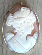 Hanger - 18 karaat Geel goud - Cameo Hanger/Broche, Sieraden, Tassen en Uiterlijk, Antieke sieraden